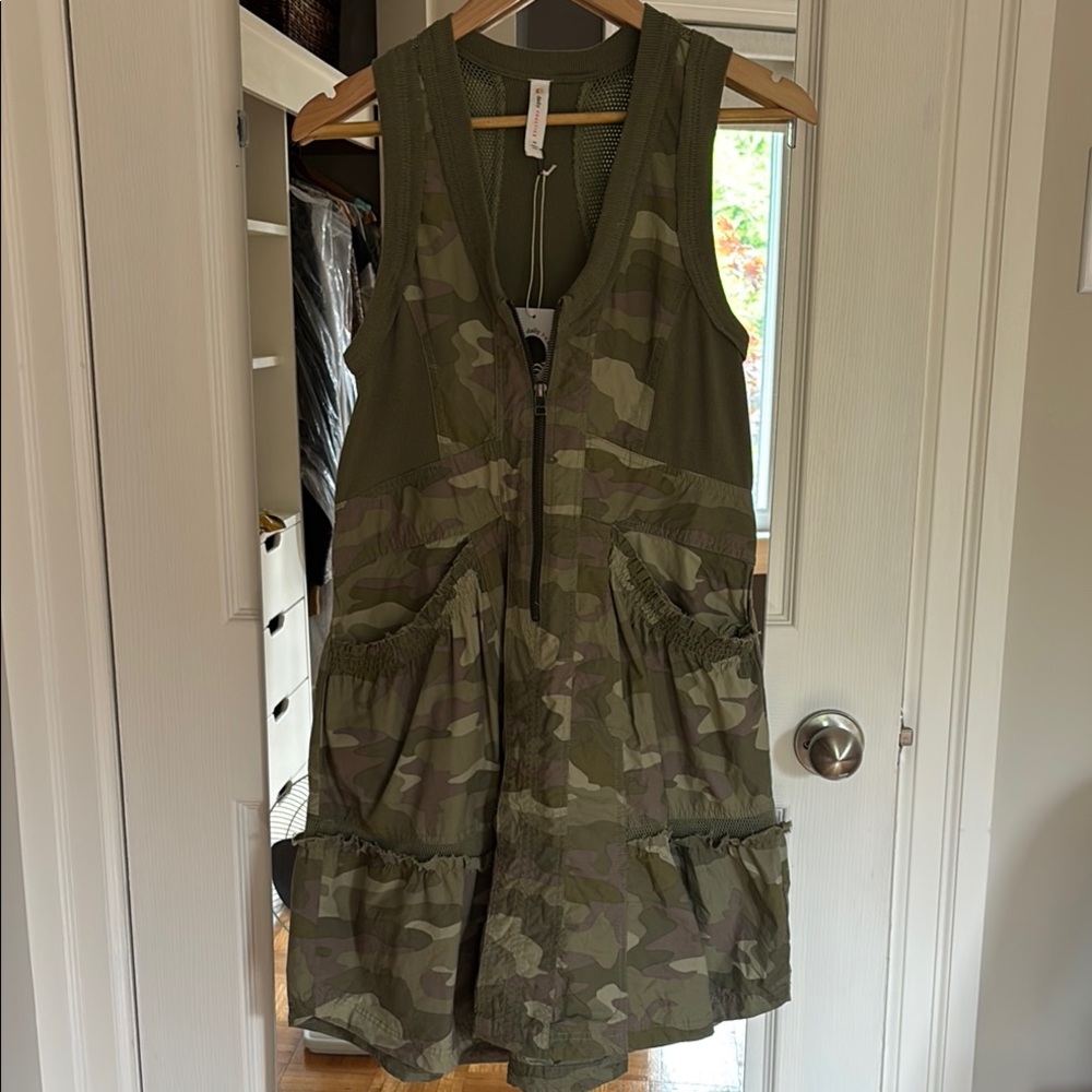 Camouflage Mini Dress bought at Anthropologie